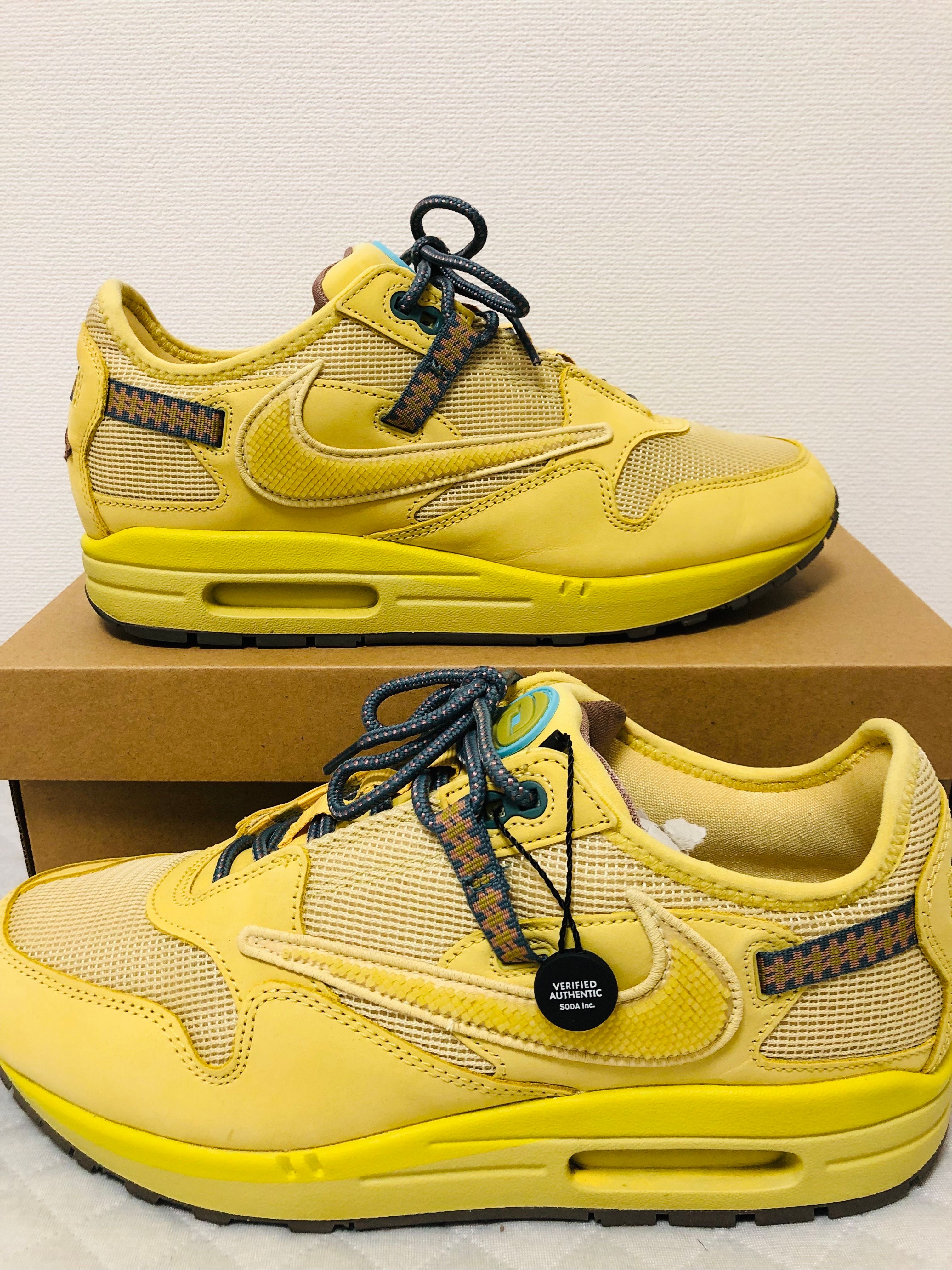 Travis Scott × Nike Air Max 1 "CACT.US Gold"