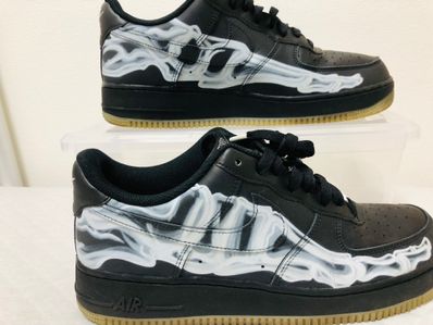 Nike Air Force 1 Low "Black Skeleton"