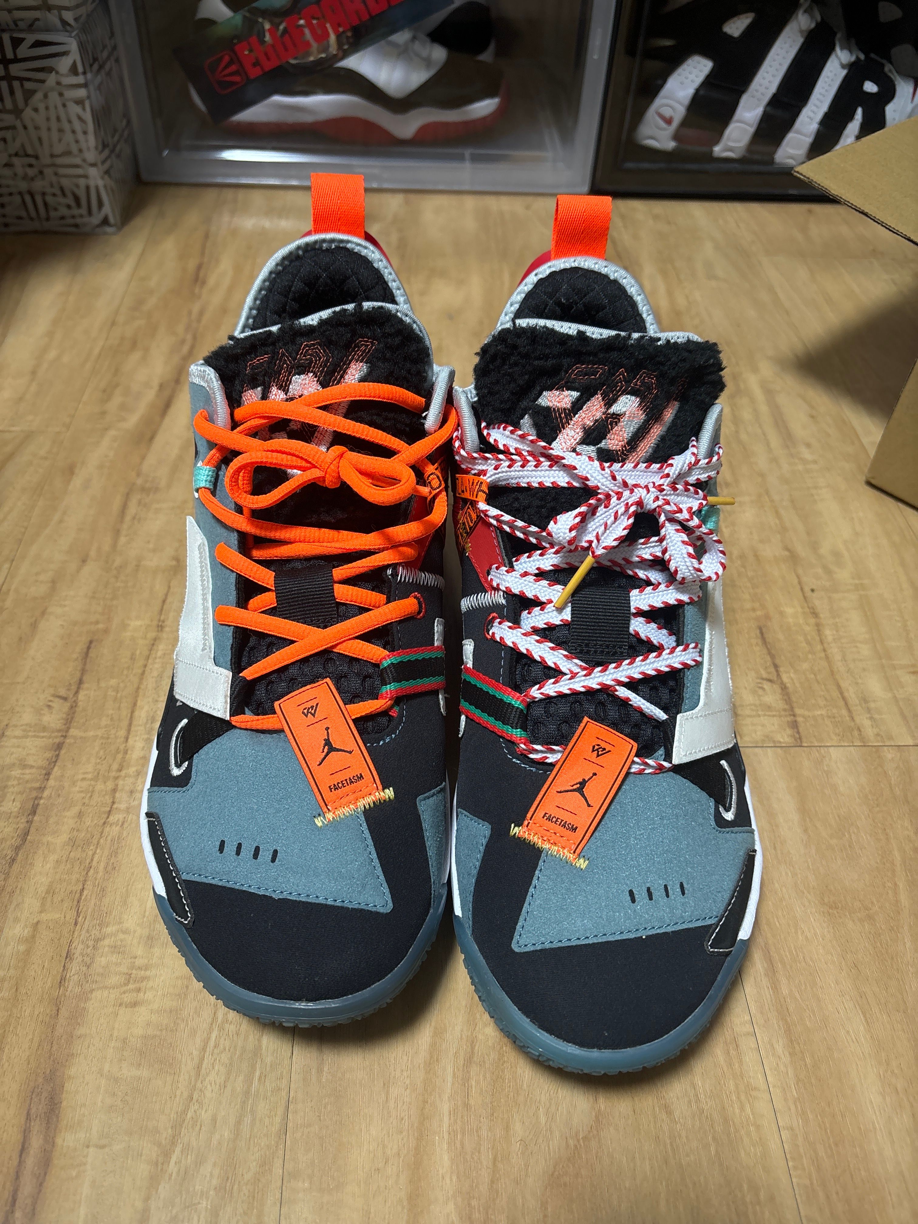 FACETASM × Nike Jordan Why Not Zero.4 "Black/Blue/Red"