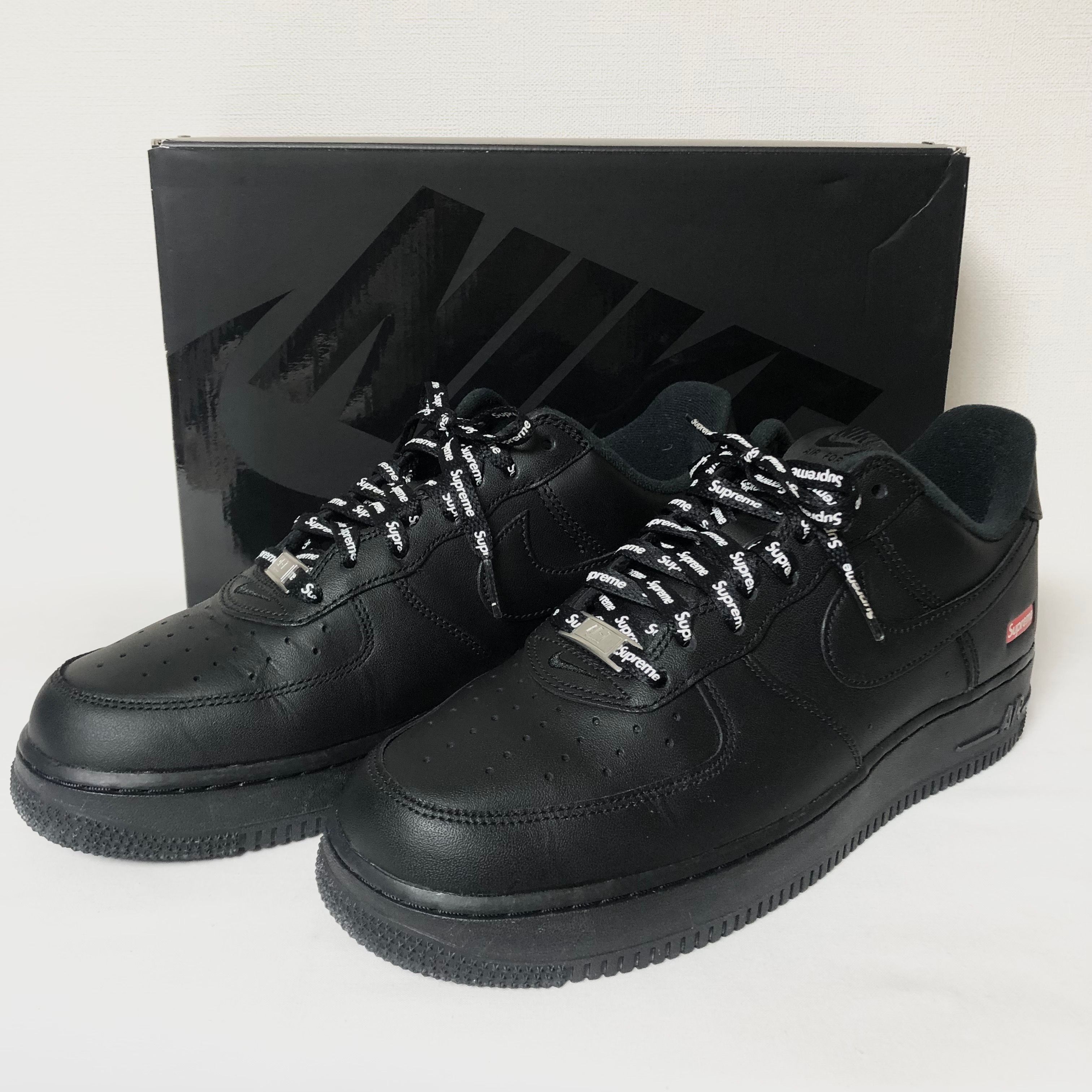 Supreme × Nike Air Force 1 Low "Black"
