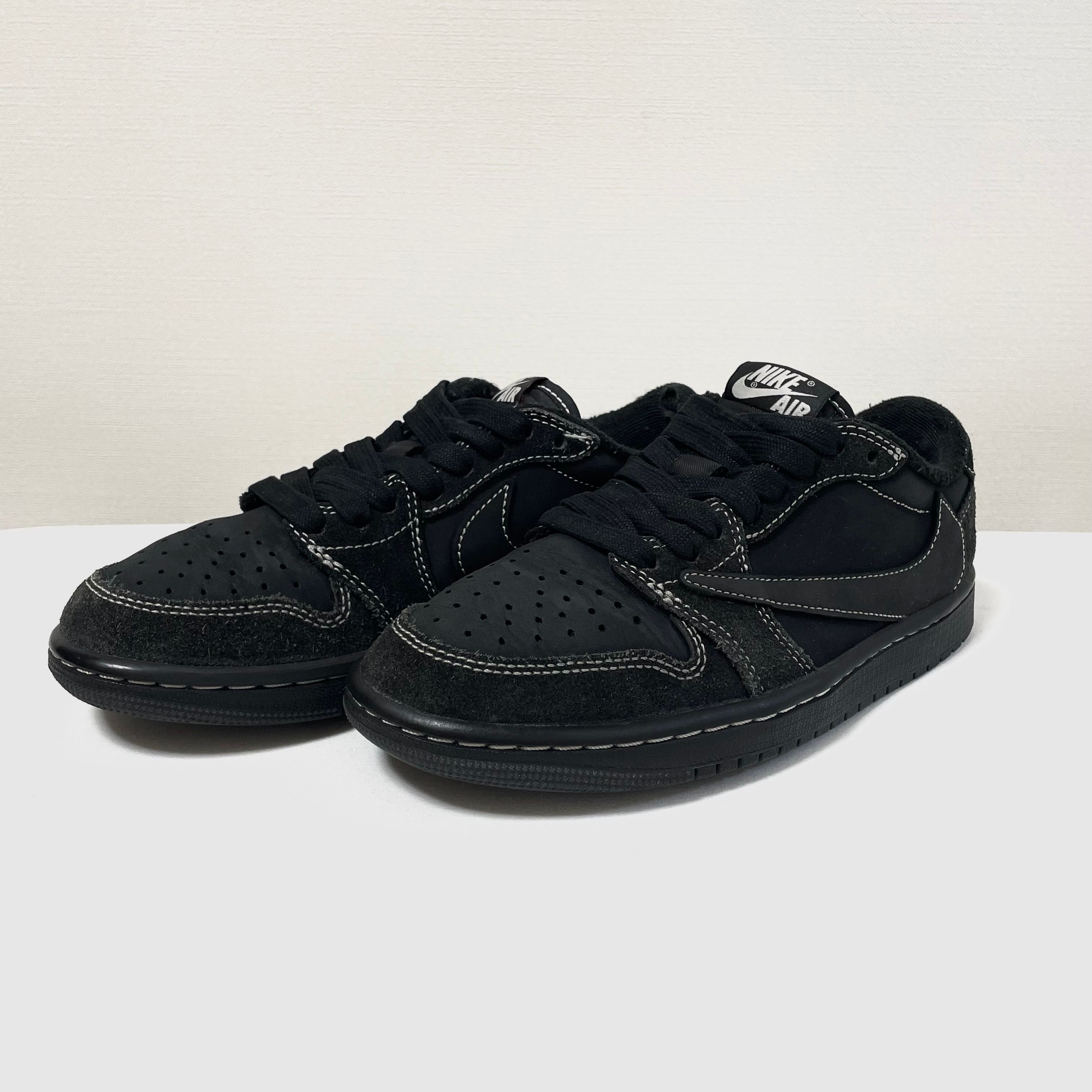 Travis Scott × Nike Air Jordan 1 Low OG SP "Black Phantom"