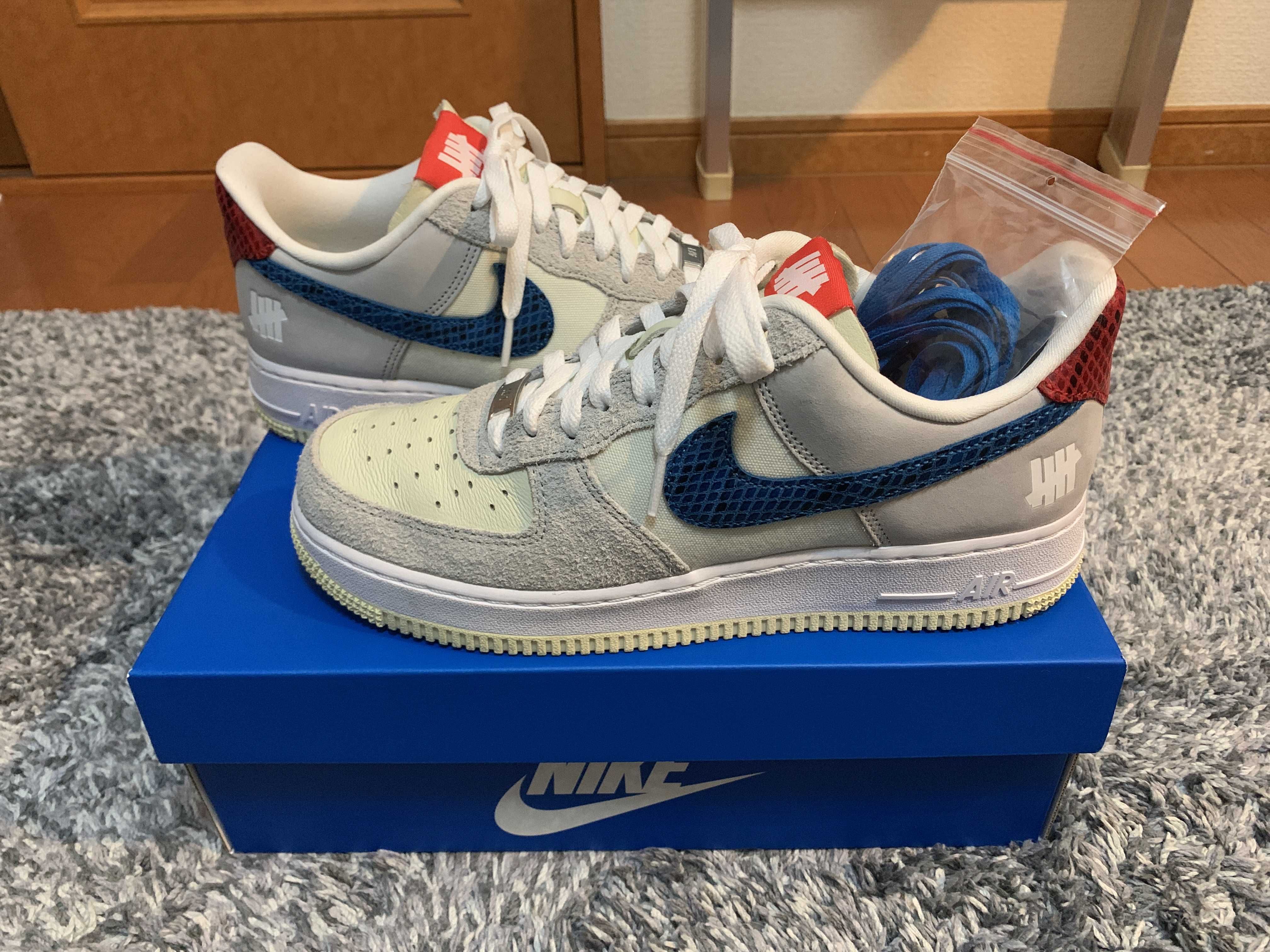 UNDEFEATED × Nike Air Force 1 Low "White"