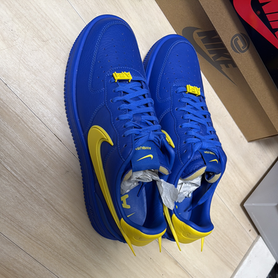 AMBUSH × Nike Air Force 1 Low "Game Royal and Vivid Sulfur"