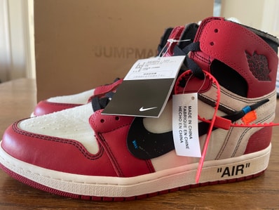 Off-White × Nike Air Jordan 1 Retro High The Ten "Chicago"