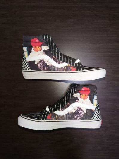 Supreme × Comme Des Garcons Shirt × Vans SK8-Hi "Black"