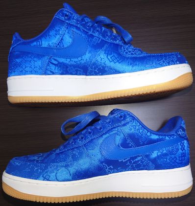 CLOT × Nike Air Force 1 Low "Blue"