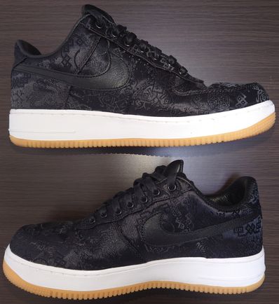 Fragment × CLOT × Nike Air Force 1 Low "Black"