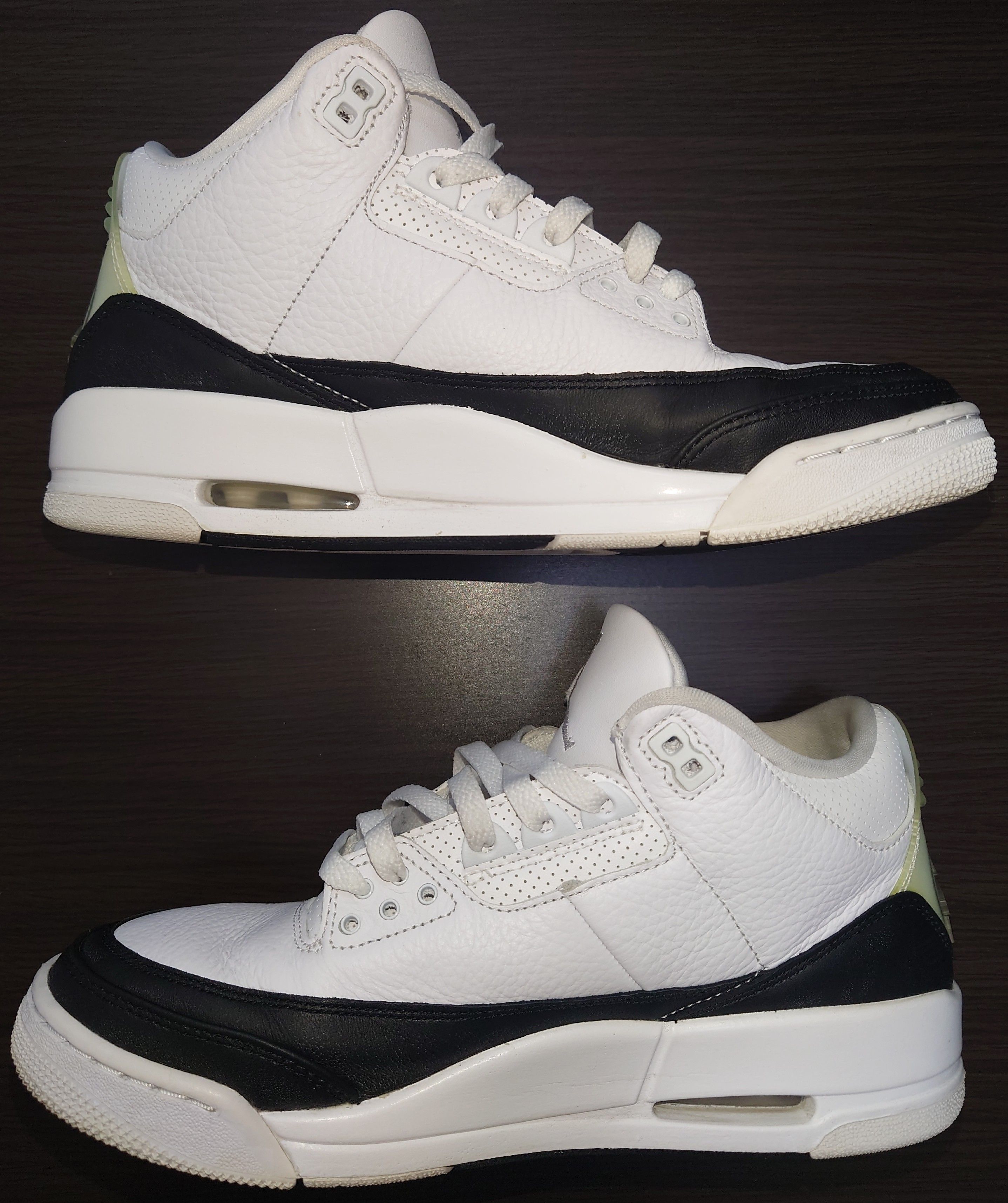 Fragment × Nike Air Jordan 3 "White/Black"