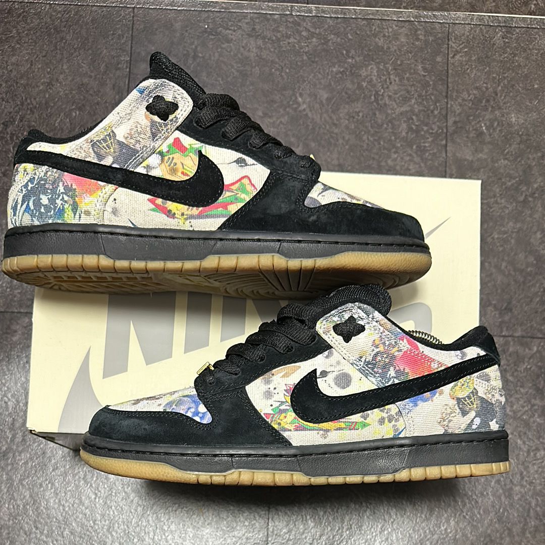 Supreme × Nike SB Dunk Low "Rammellzee"