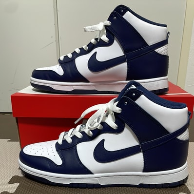 Nike Dunk High "Championship Navy"