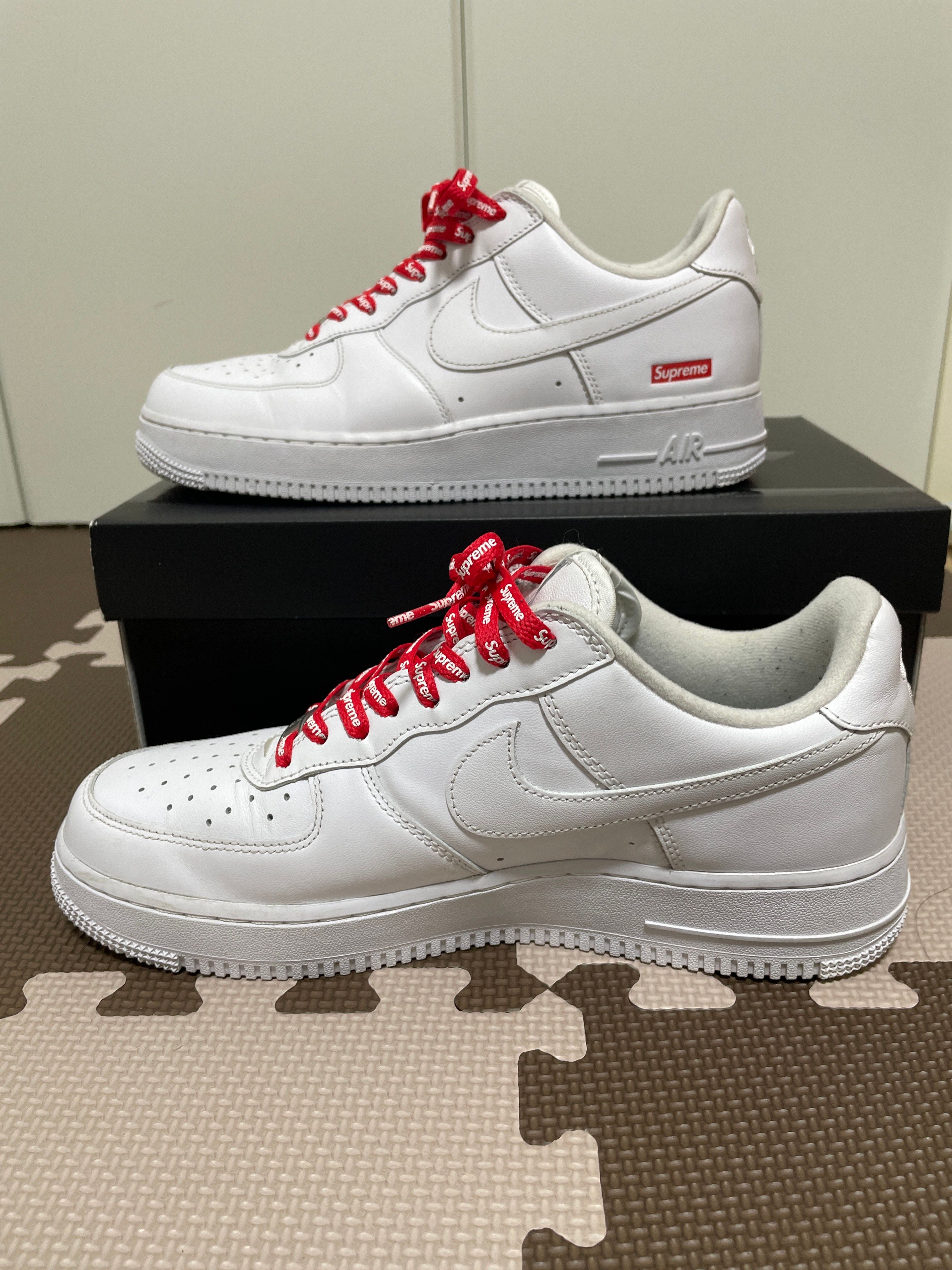 Supreme × Nike Air Force 1 Low "White"