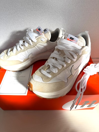 sacai × Nike Vapor Waffle "White Gum"