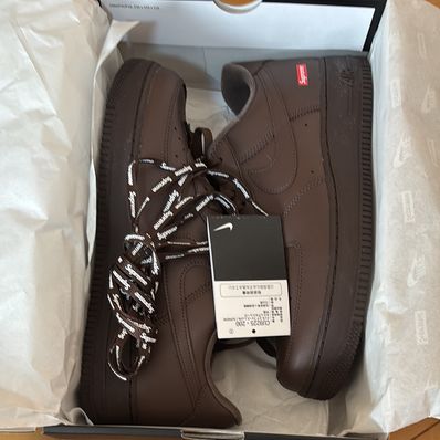 Supreme × Nike Air Force 1 Low "Baroque Brown"