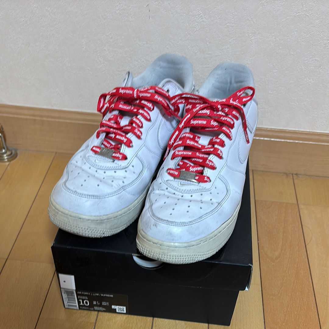 Supreme × Nike Air Force 1 Low "White"