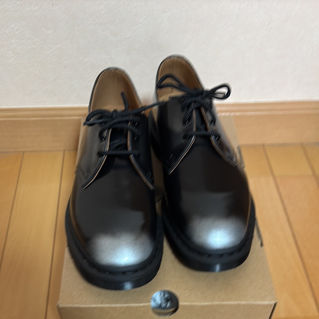 シュプリーム × ドクターマーチン 1461 3アイ シューズ "ブラック"