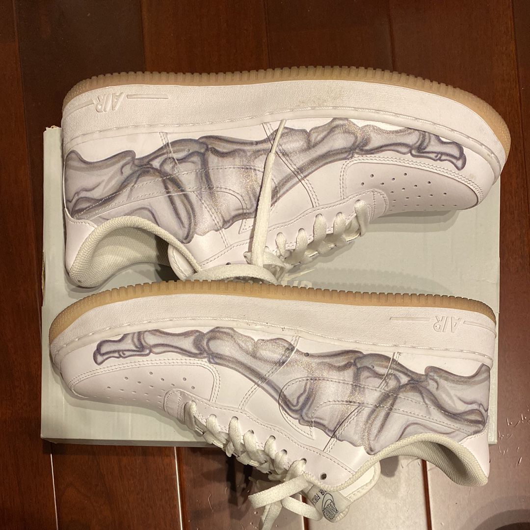 Nike Air Force 1 Low "White Skeleton"