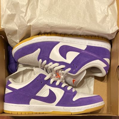 Nike SB Dunk Low Pro ISO Orange Label "Court Purple Gum"
