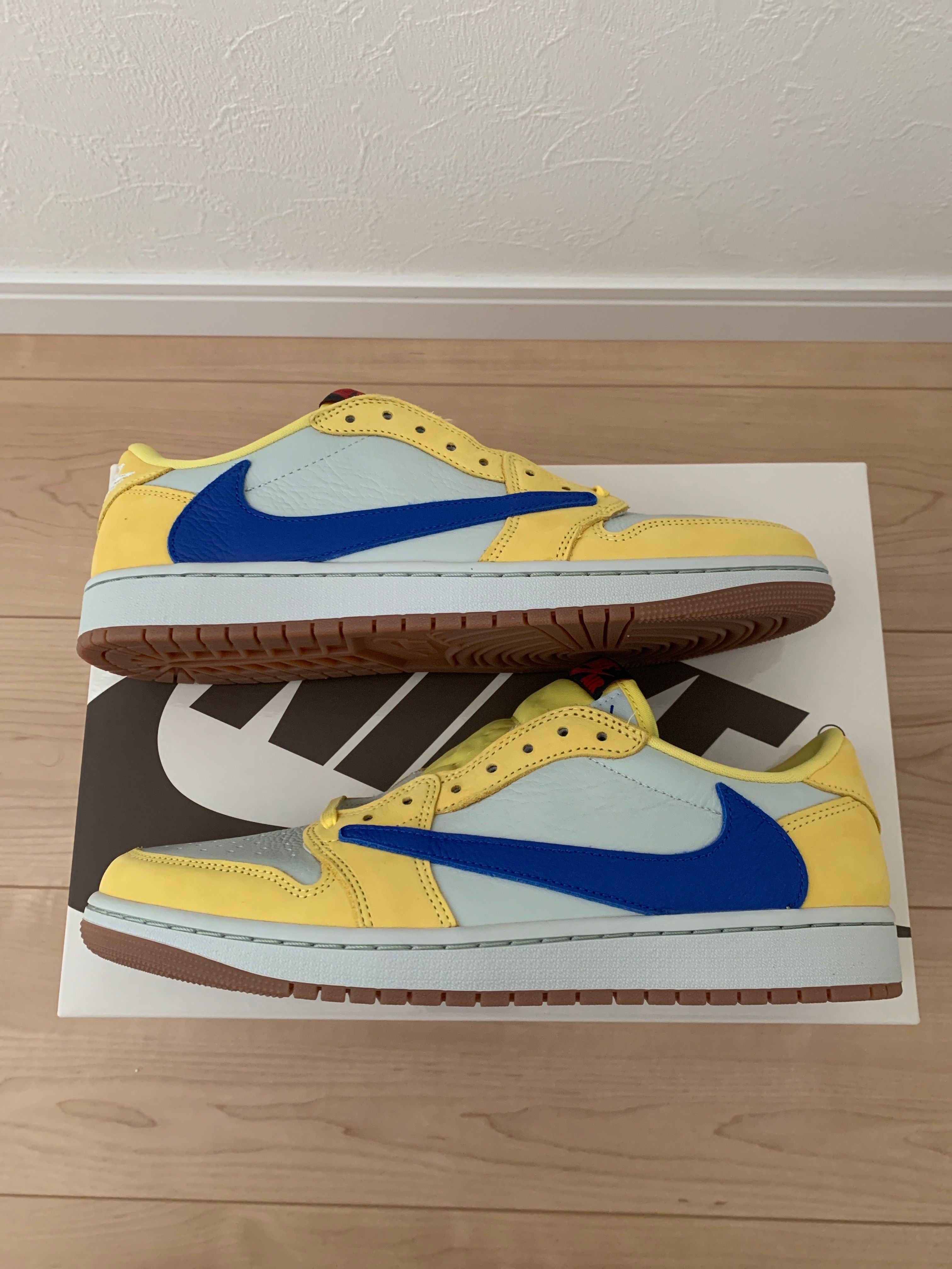 Travis Scott × Nike Women's Air Jordan 1 Retro Low OG "Canary"