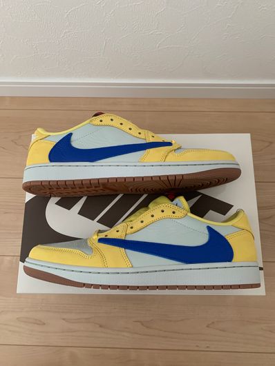 Travis Scott × Nike Women's Air Jordan 1 Retro Low OG "Canary"