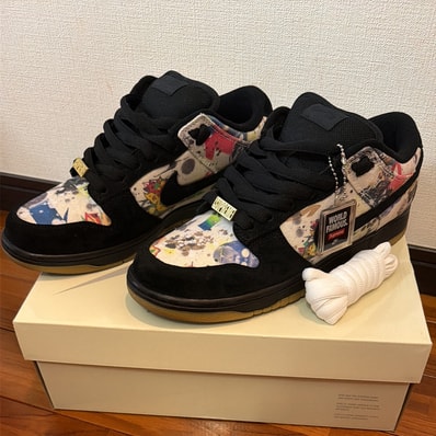 Supreme × Nike SB Dunk Low "Rammellzee"