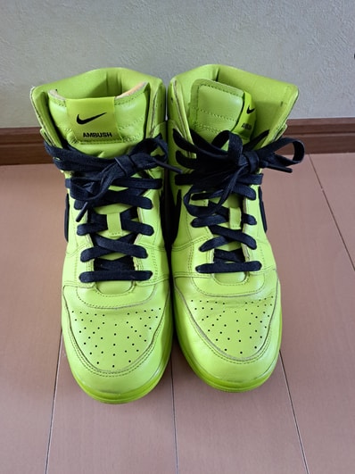 Ambush × Nike Dunk High "Flash Lime"