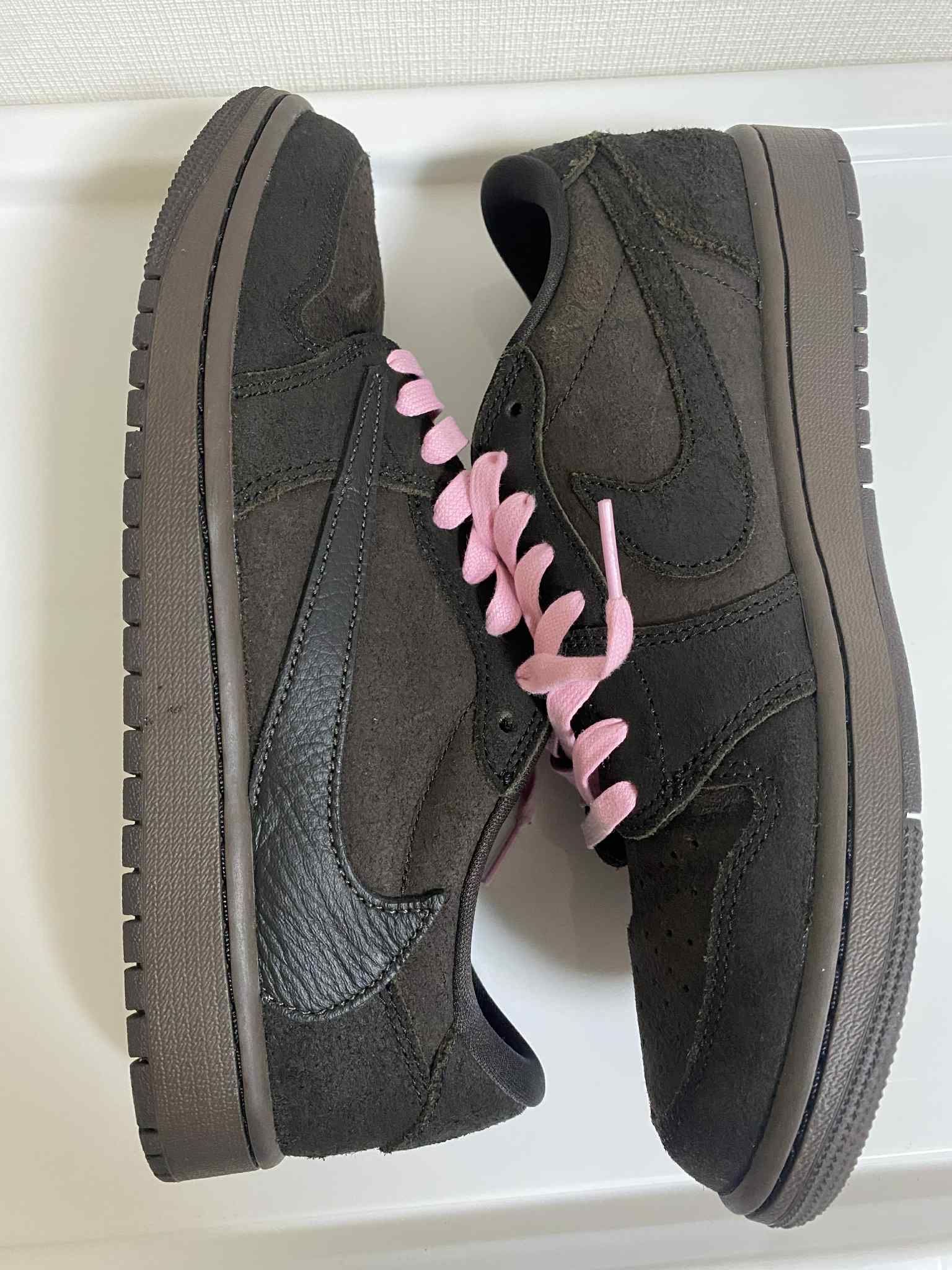 Travis Scott × Nike Air Jordan 1 Low OG SP "Velvet Brown and Dark Mocha"