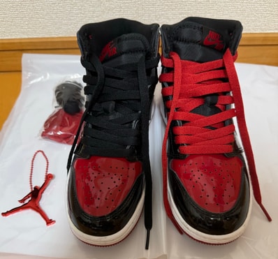Nike GS Air Jordan 1 High OG "Patent Bred"