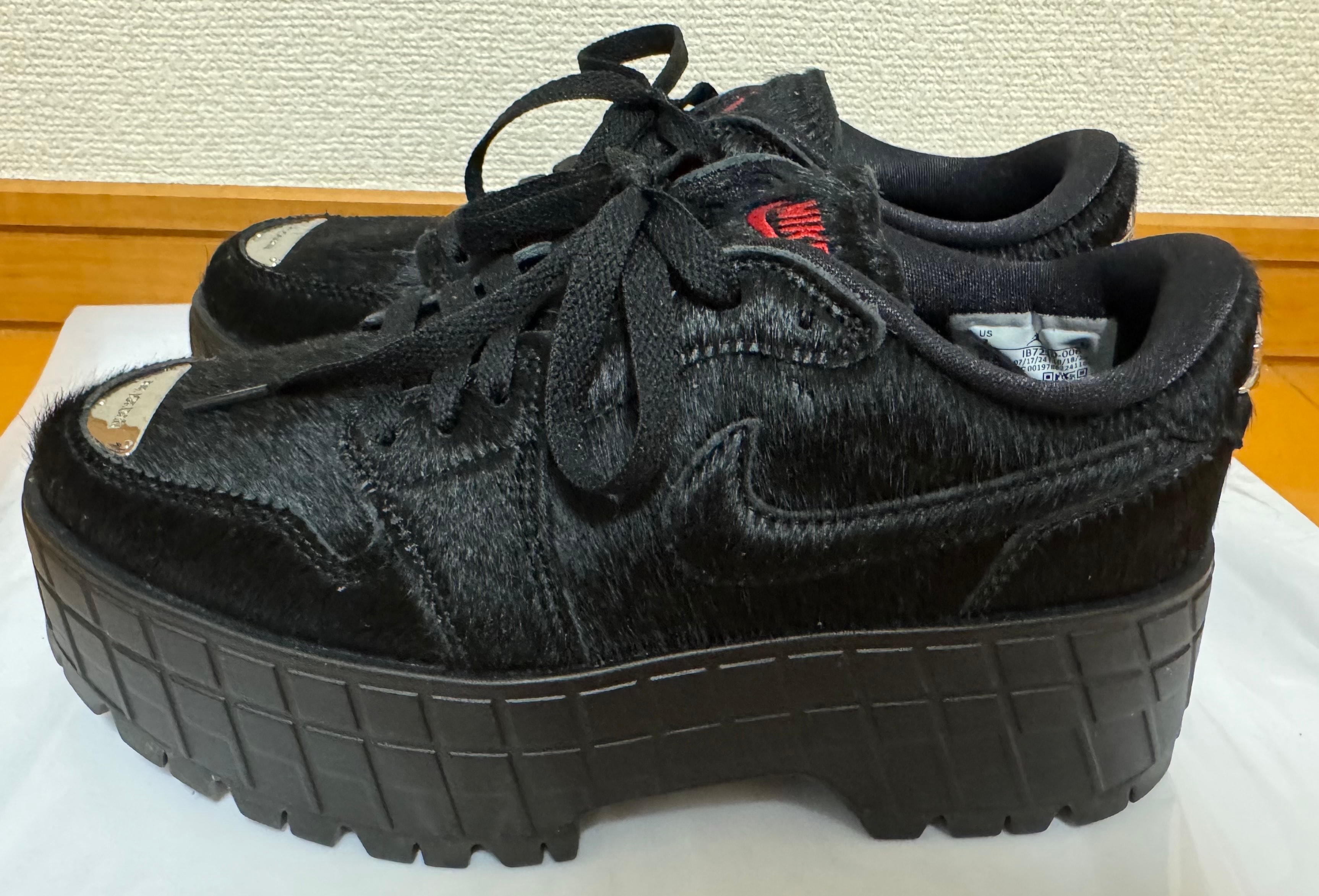 Nike Women's Air Jordan 1 Brooklyn Low "Black"
