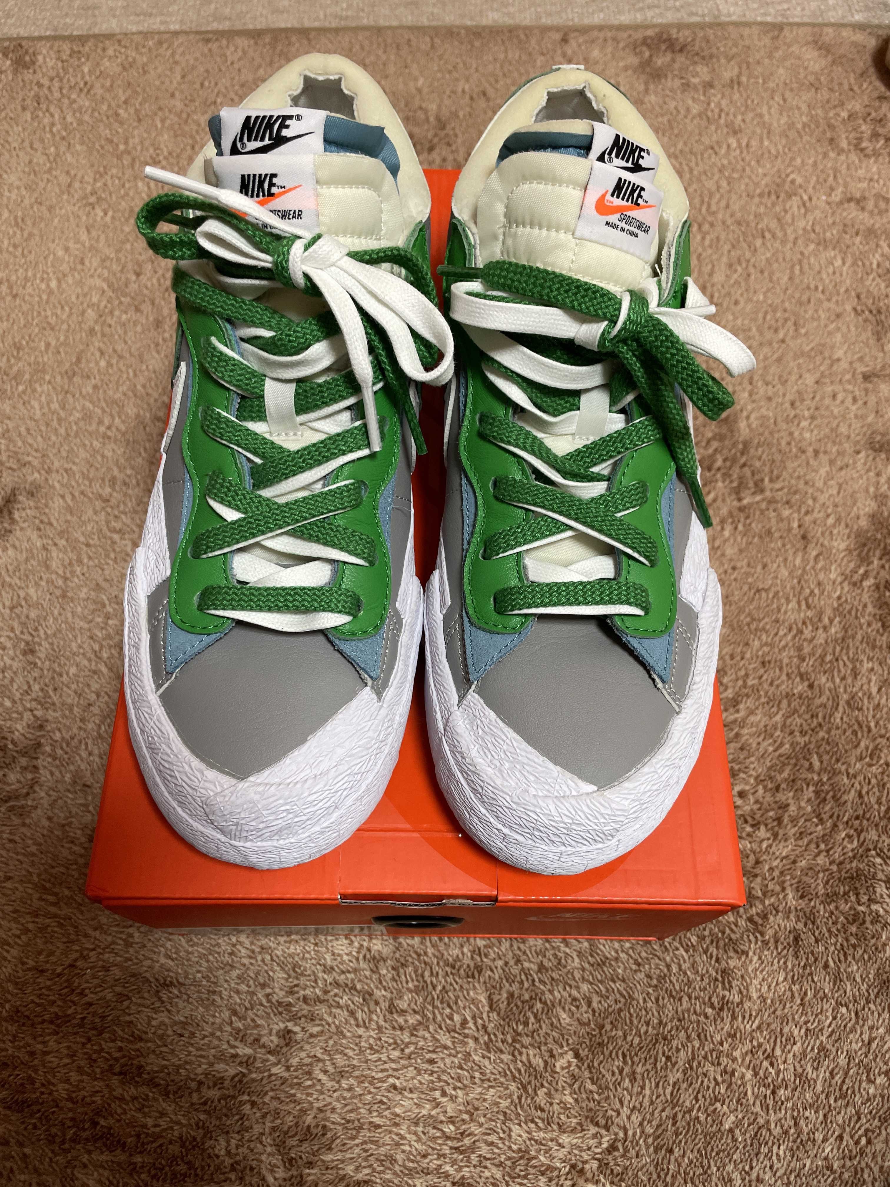 sacai × Nike Blazer Low "Classic Green"