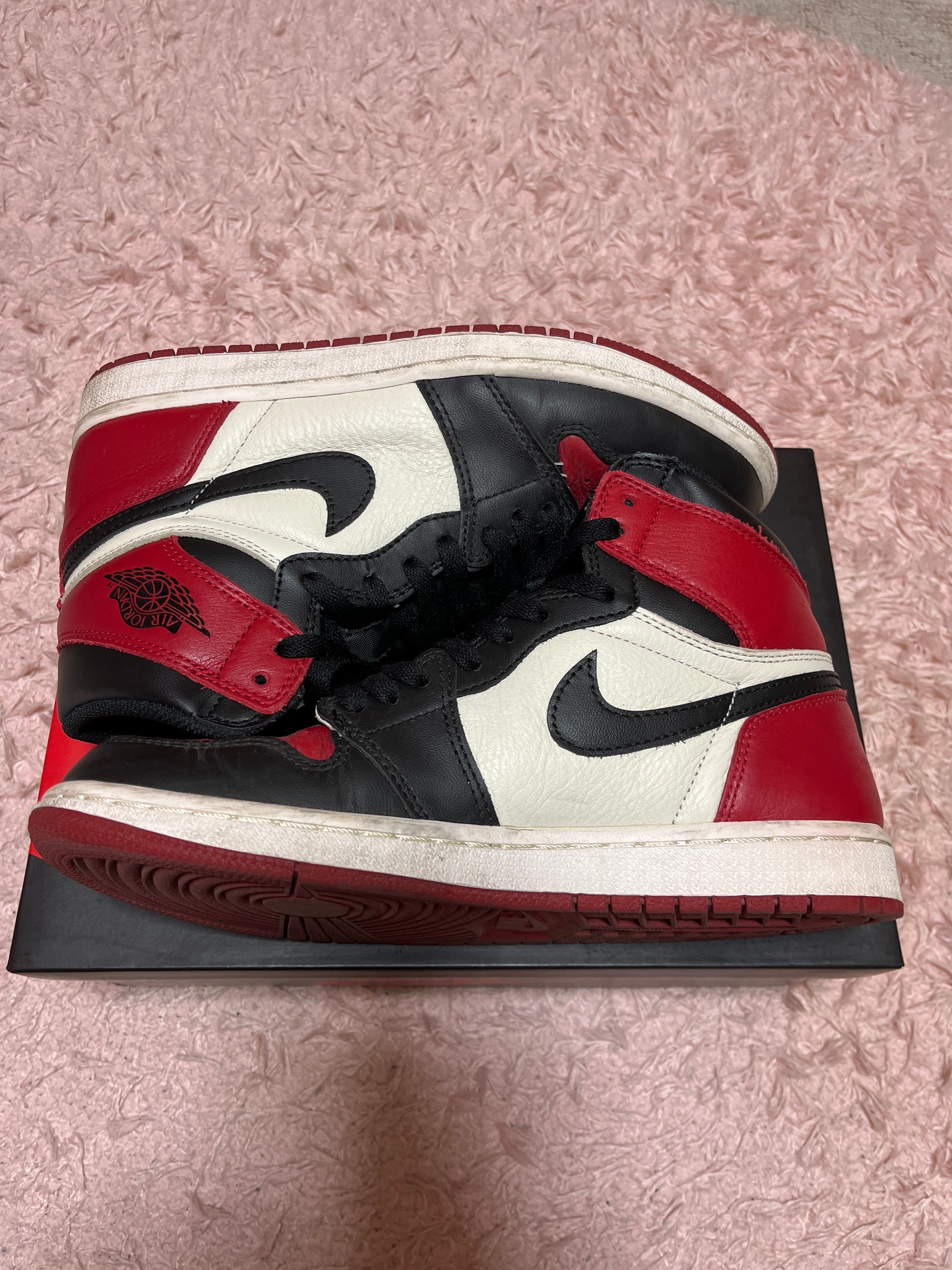 Nike Air Jordan 1 Retro High OG "Bred Toe"