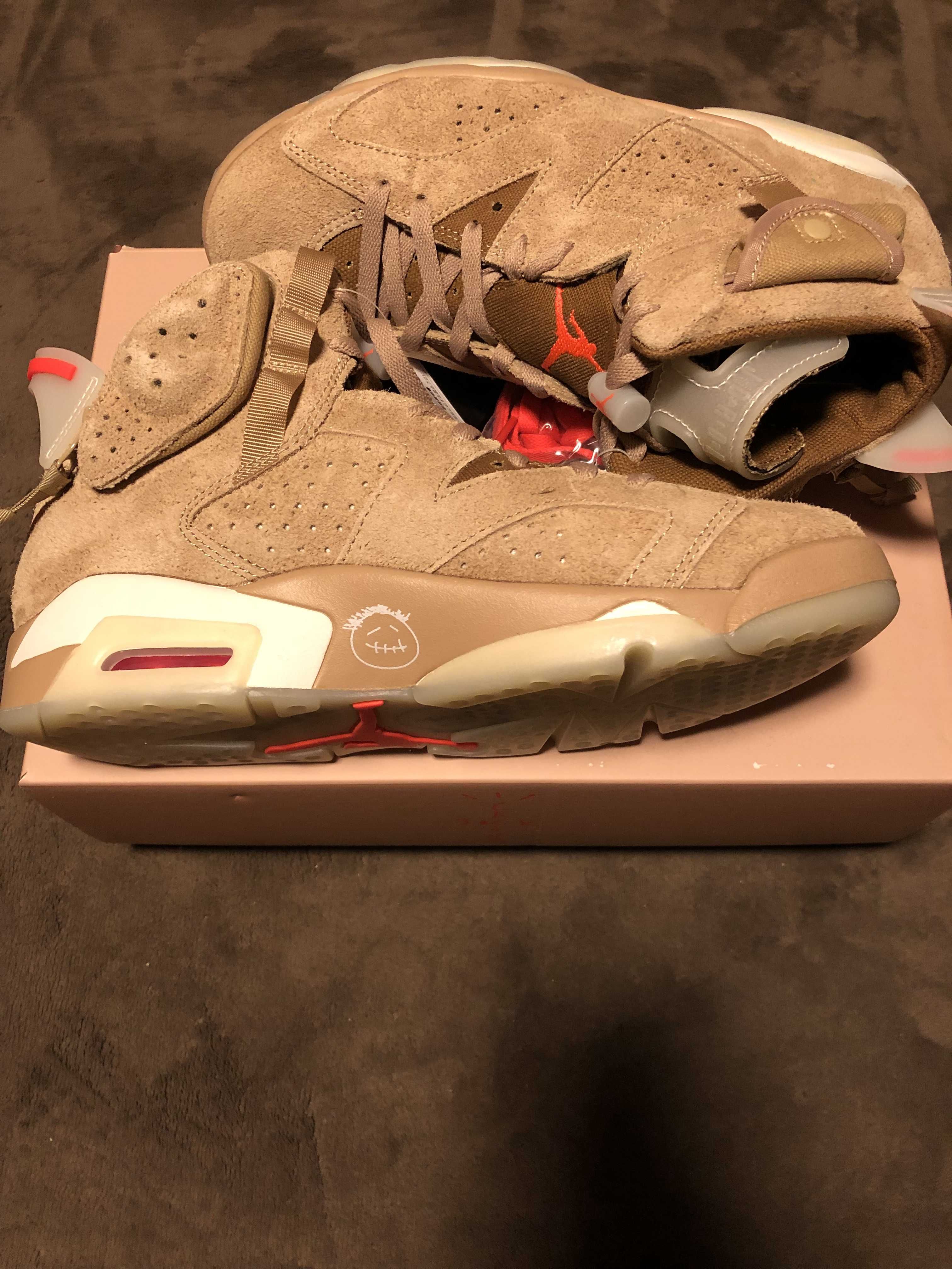 Travis Scott × Nike Air Jordan 6 "British Khaki"