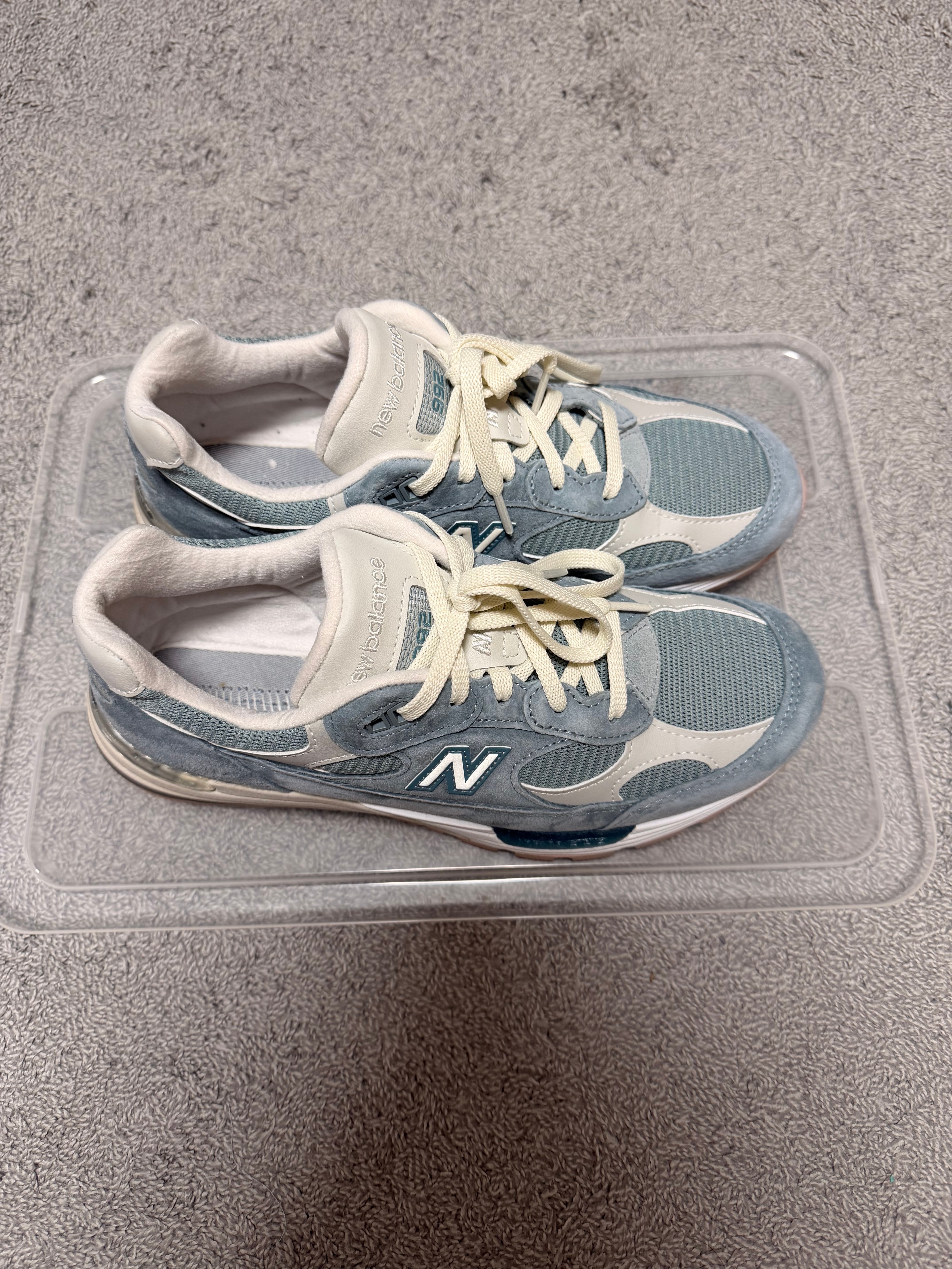 KITH × New Balance 992 "Aegean Blue/Shadow Gray"