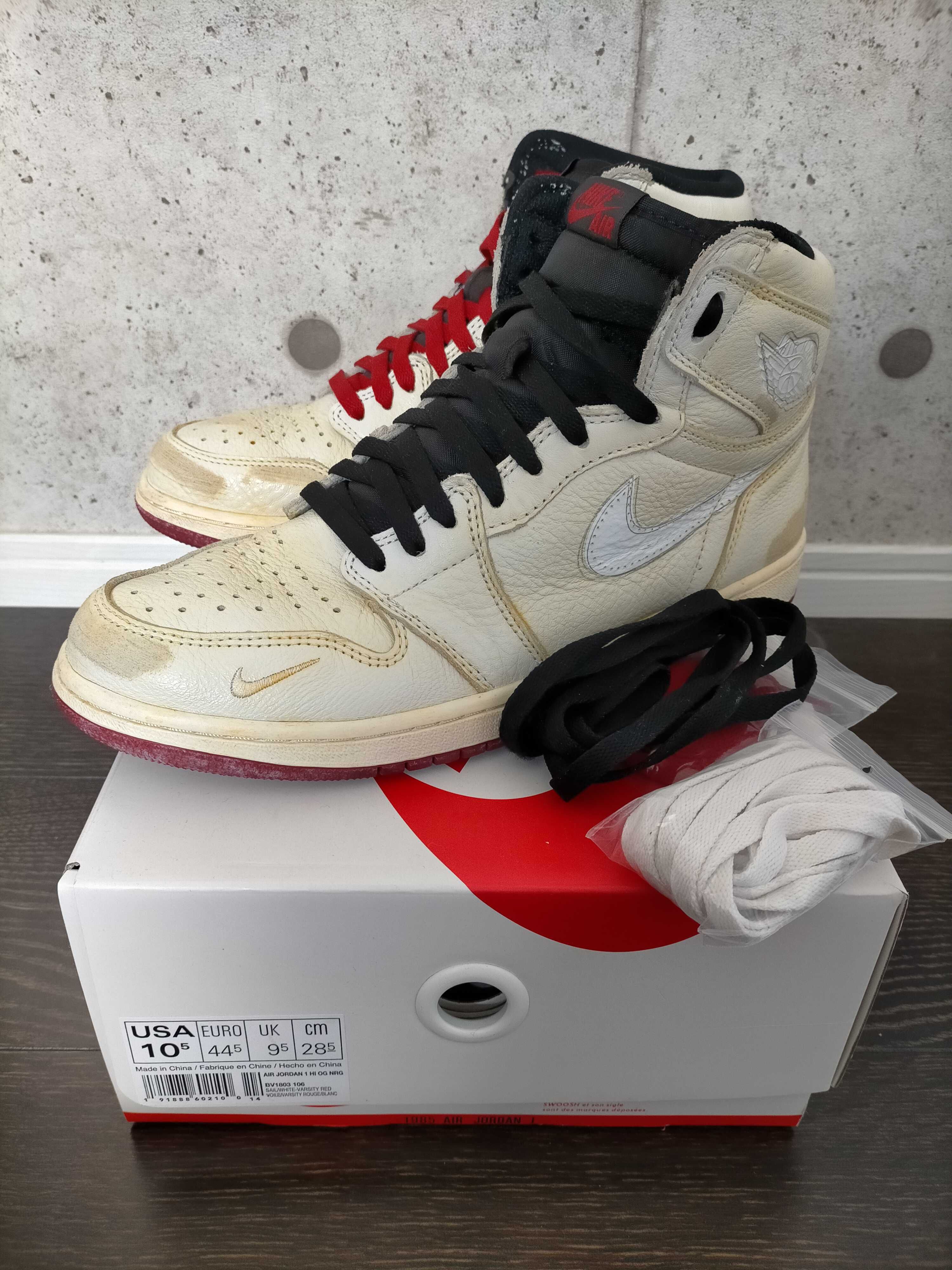 Nigel Sylvester × Nike Air Jordan 1 Retro High OG "Sail"