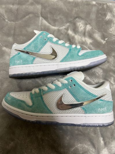 APRIL SKATEBOARDS × Nike SB Dunk Low Pro QS "White and Multi-Color"