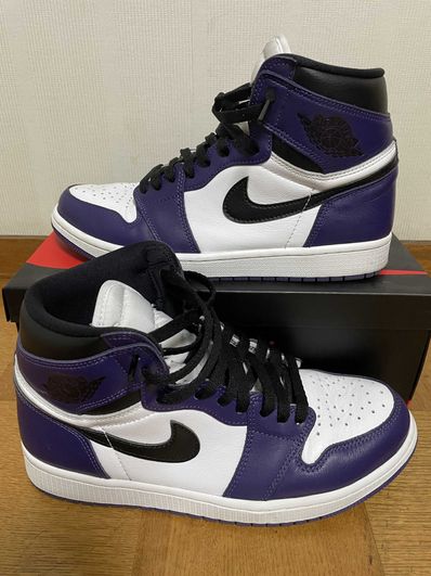 Nike Air Jordan 1 Retro High OG "Court Purple White/Black" (2020)