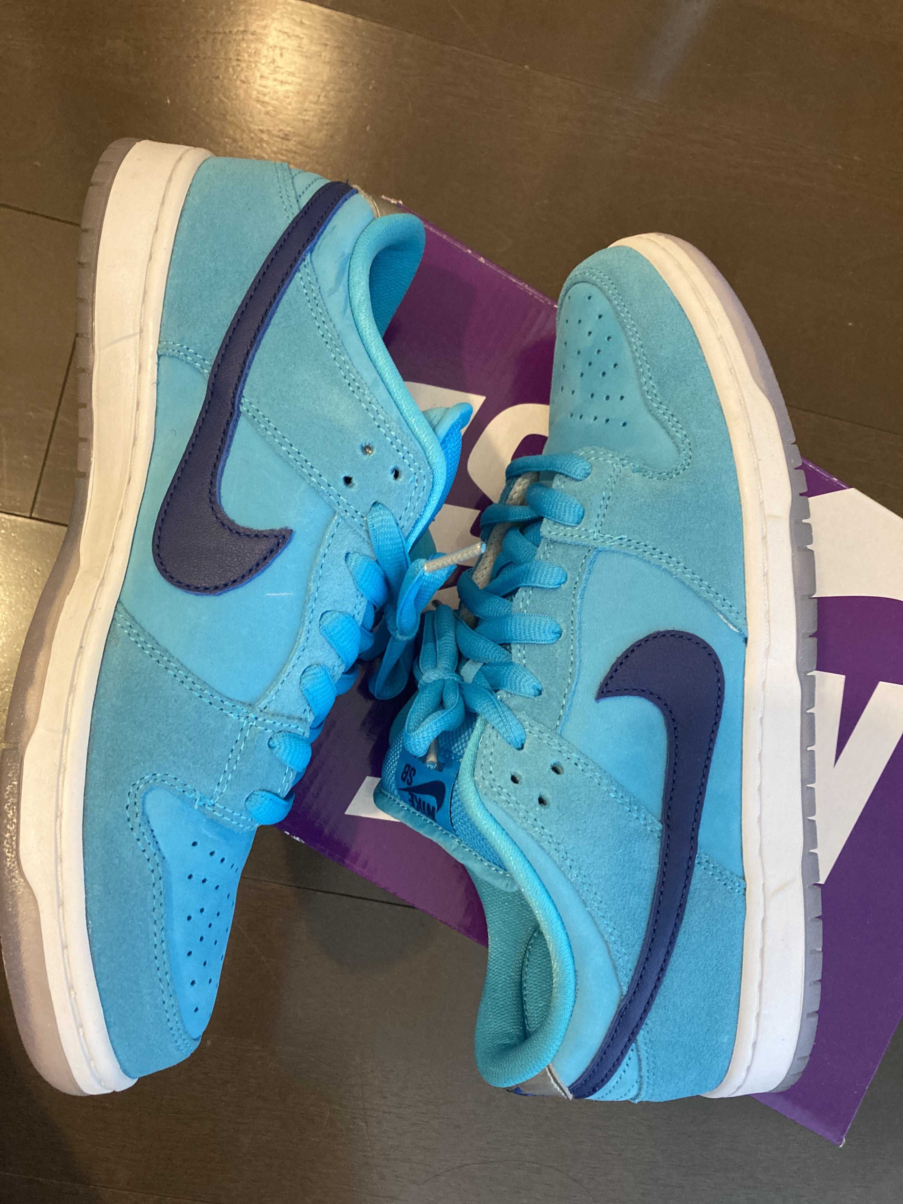 Nike SB Dunk Low Pro "Blue Fury/Deep Royal Blue"