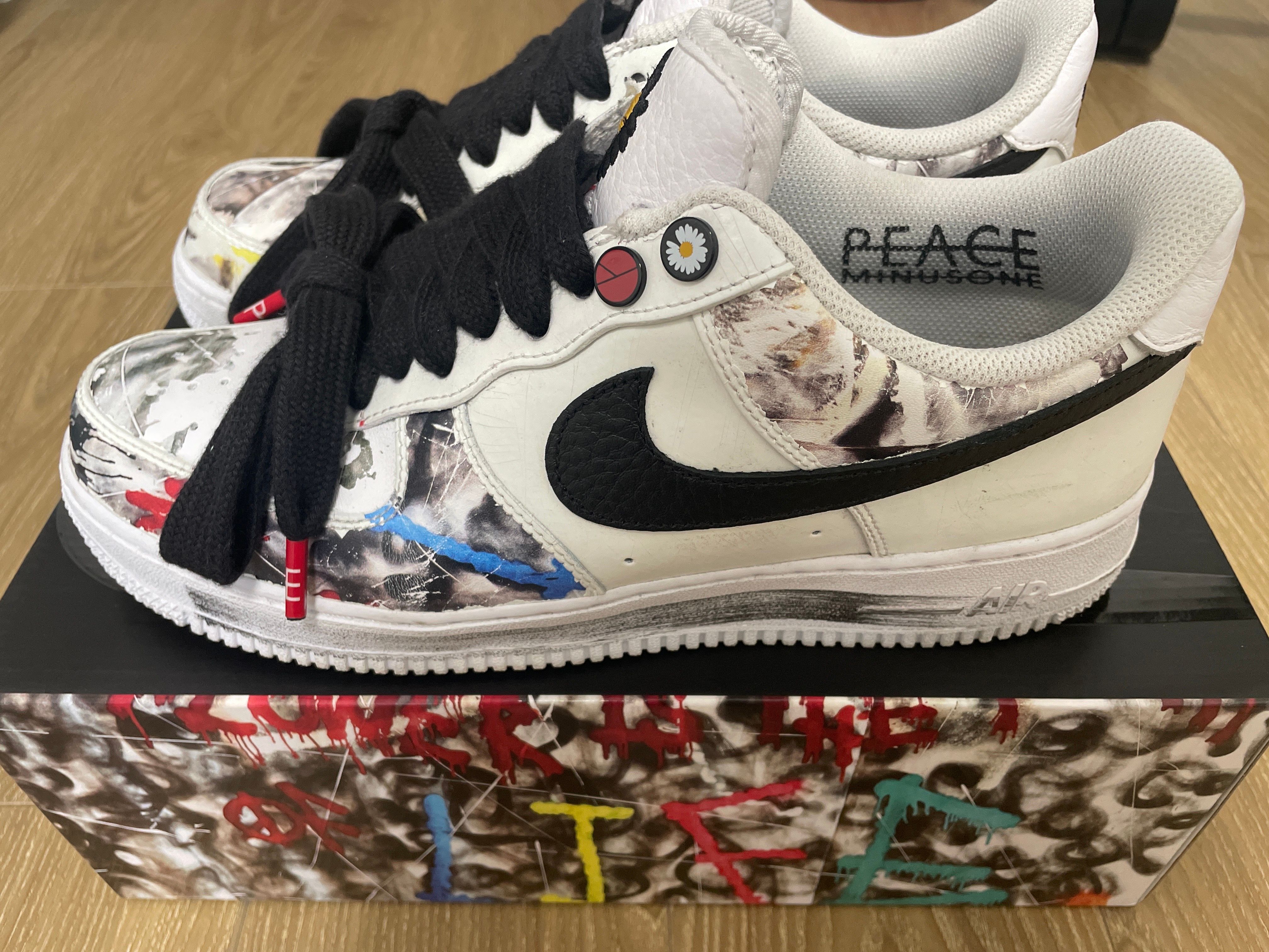 PEACEMINUSONE × Nike Air Force 1 Low "Para-noise/White/Black" / G-DRAGON