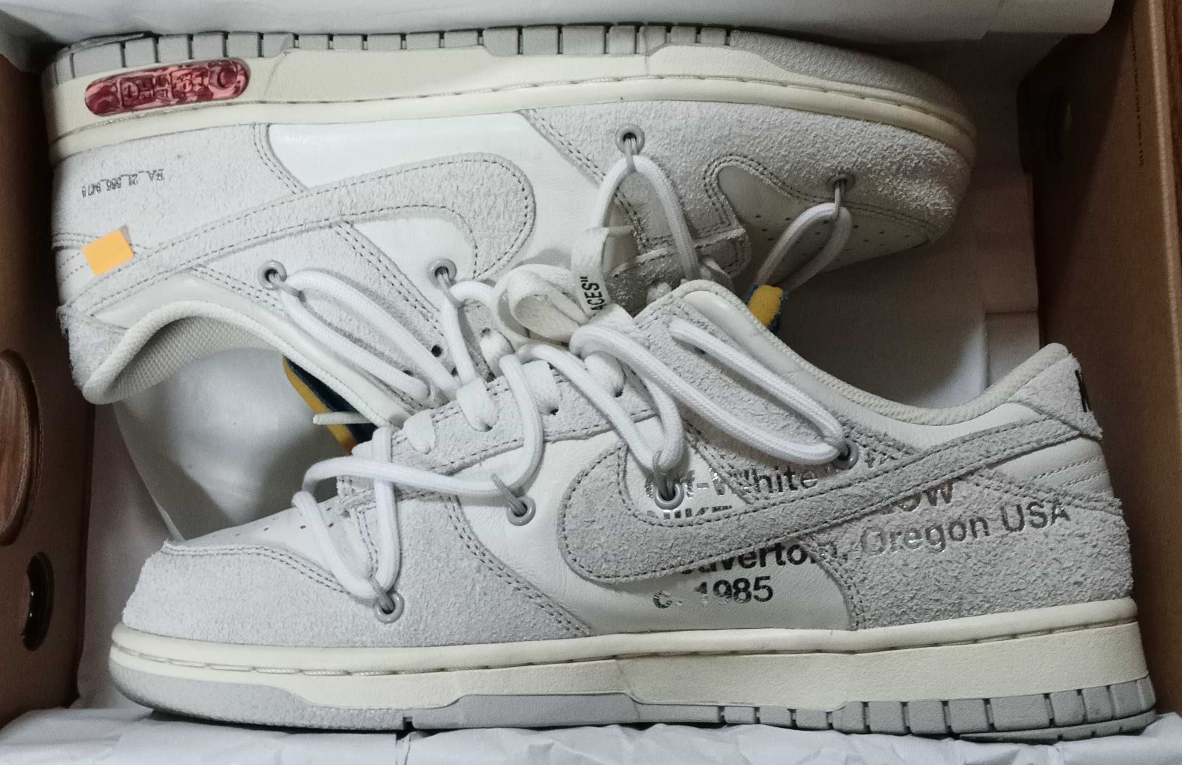 Off-White × Nike Dunk Low 1 of 50 "Lot.19" 