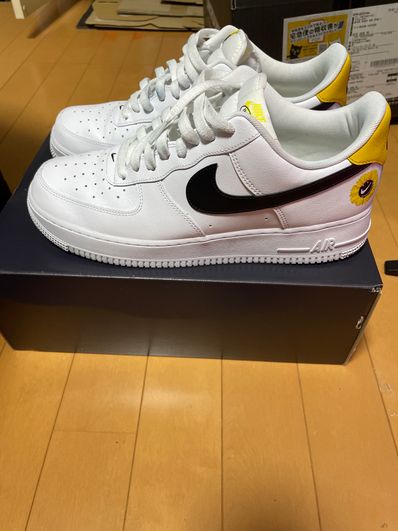 Nike Air Force 1 Low '07 LV8 "White/Black/Yellow"