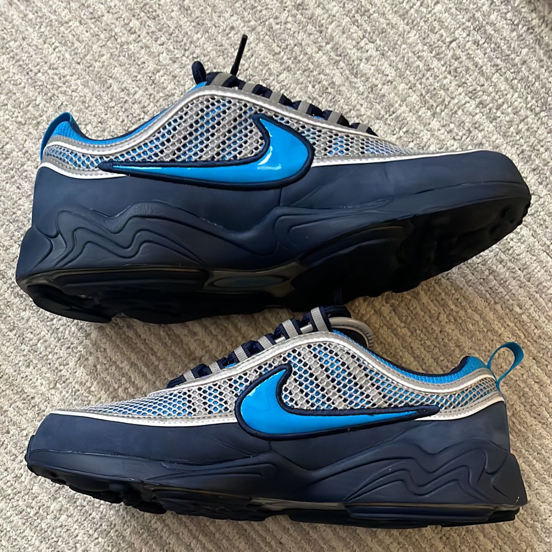 Stash × Nike Air Zoom Spiridon 16 "Harbor Blue"