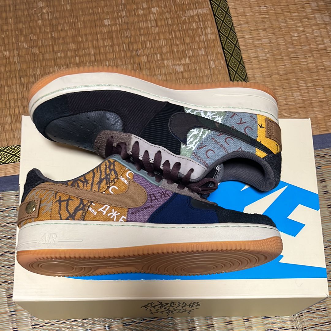 Travis Scott × Nike Air Force 1 Low Cactus Jack "Multi Color"