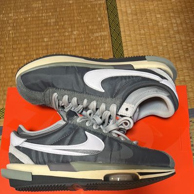 sacai × Nike Zoom Cortez "Iron Grey"