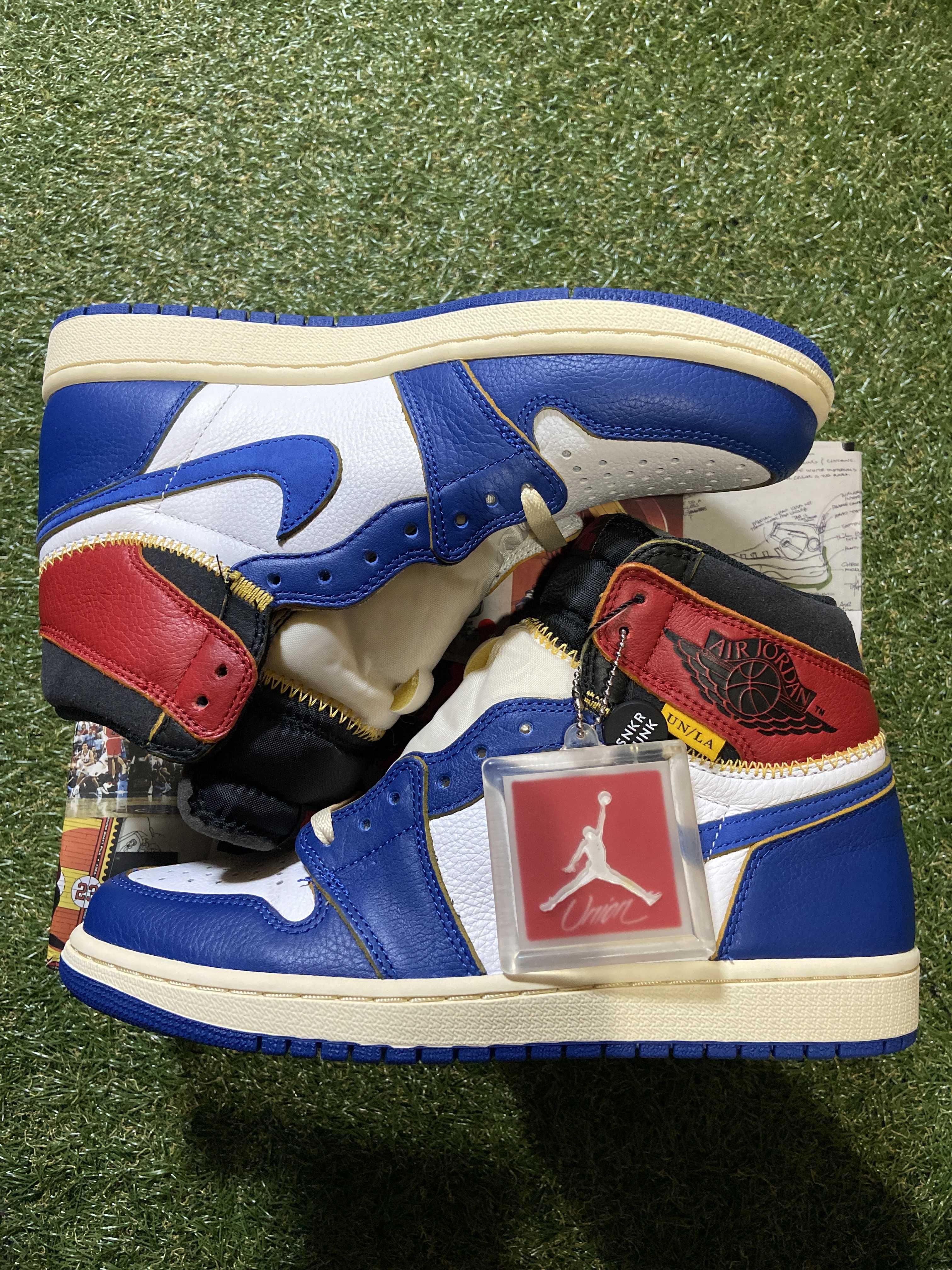 Union × Nike Air Jordan 1 Retro High OG NRG "Storm Blue/Varsity Red"