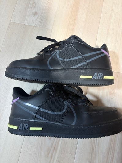 Nike Air Force 1 React "Black"