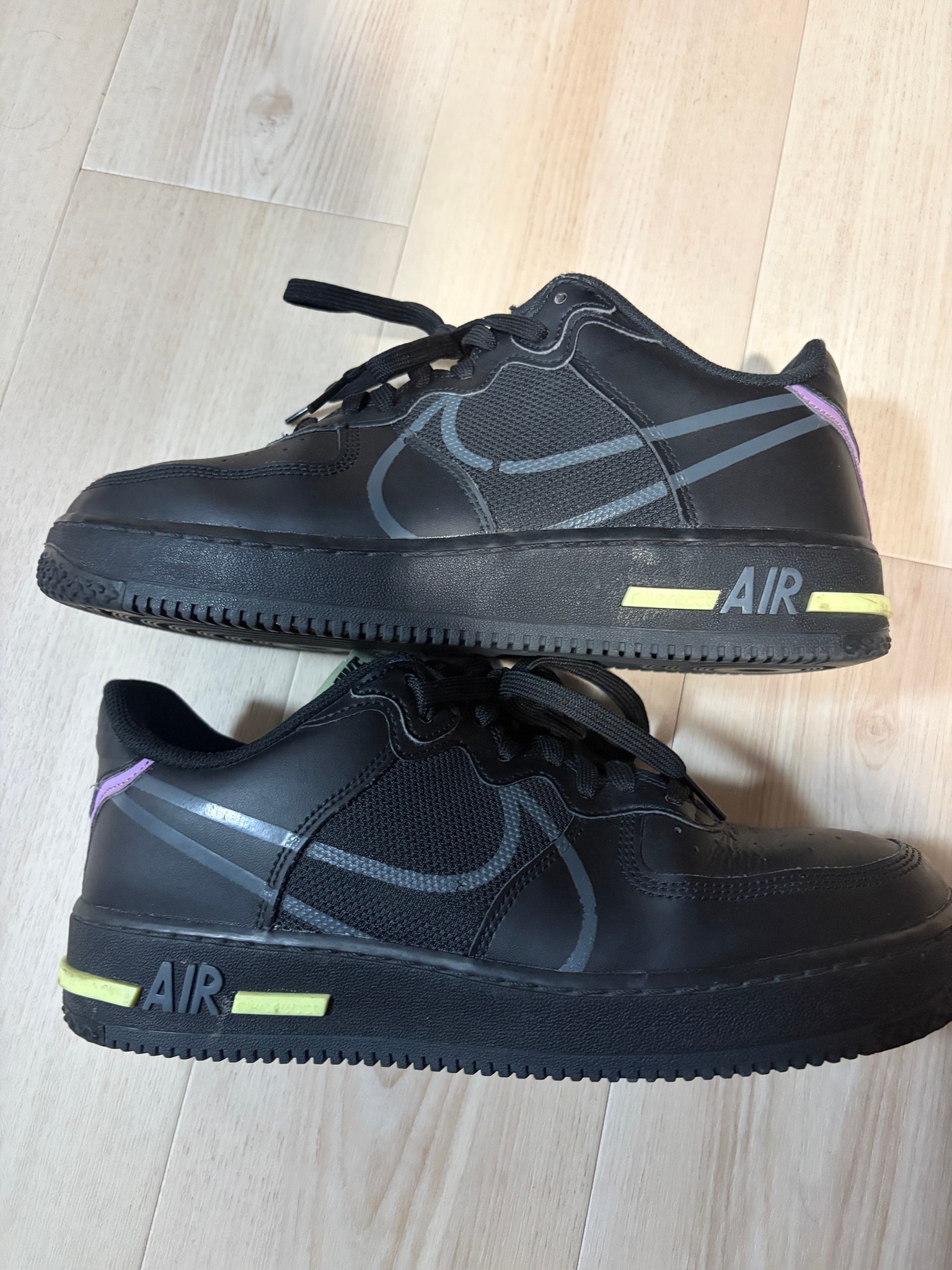 Nike Air Force 1 React "Black"