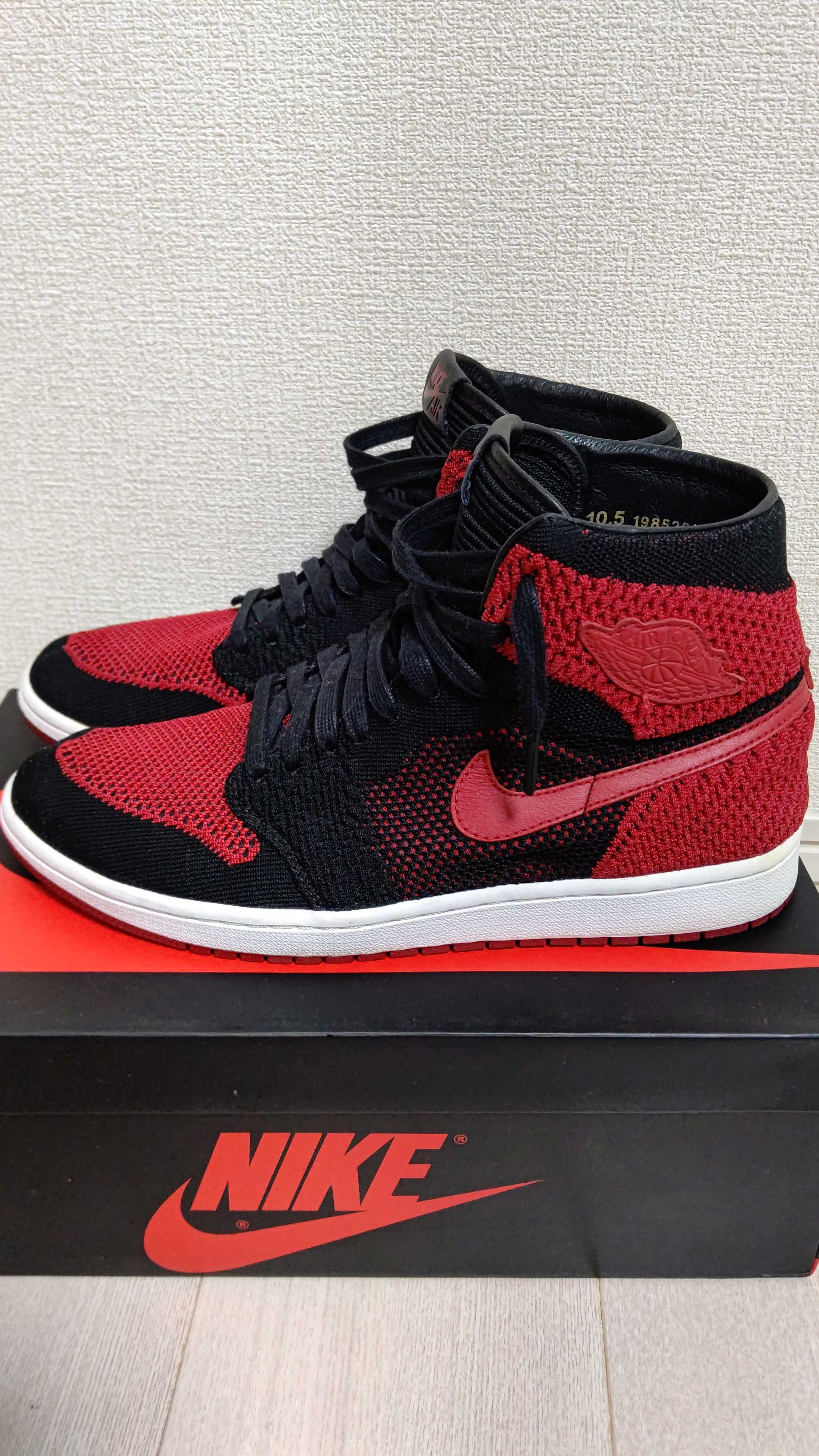 Nike Air Jordan 1 Retro High Flyknit "Bred"