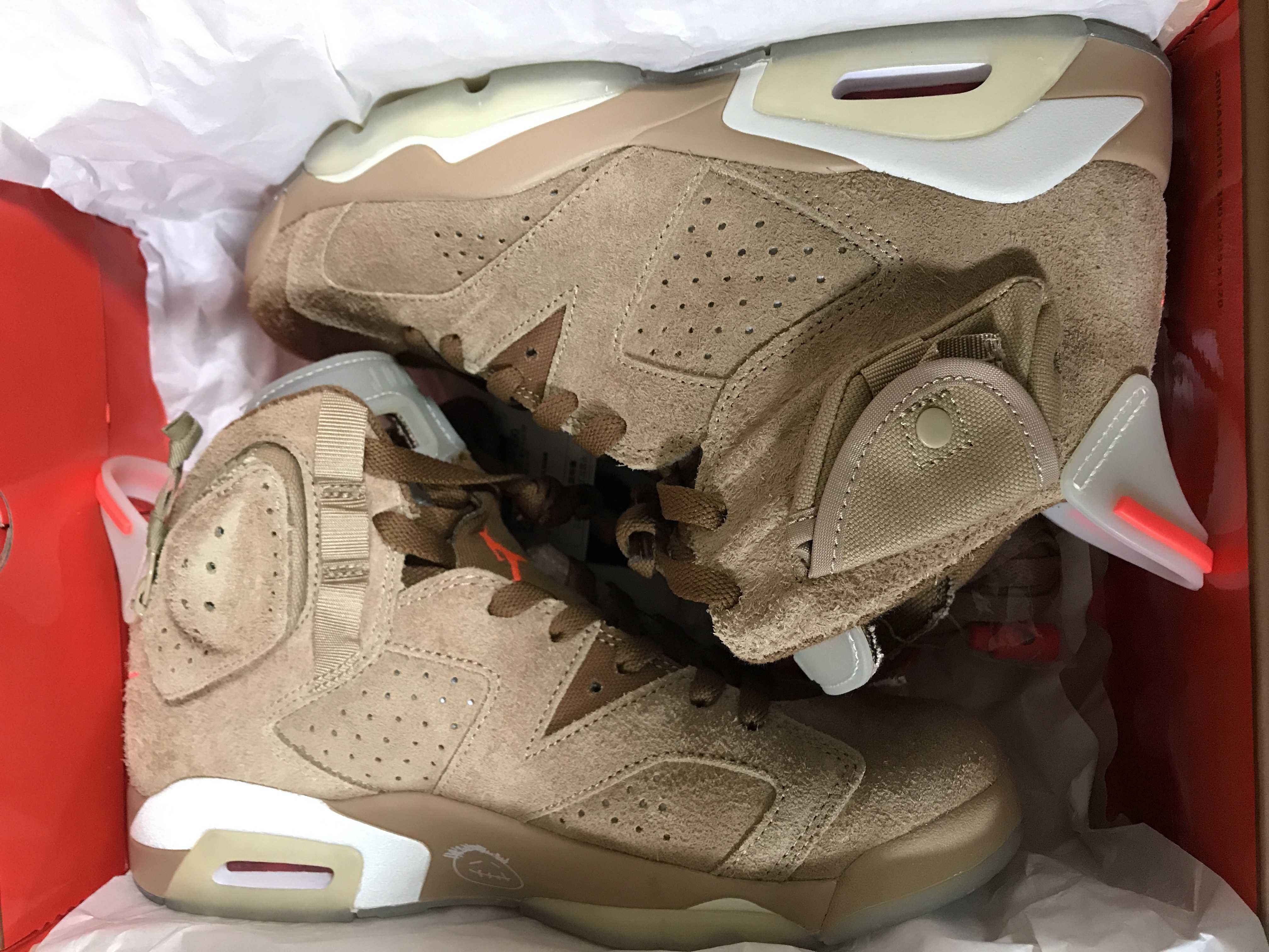 Travis Scott × Nike Air Jordan 6 "British Khaki"