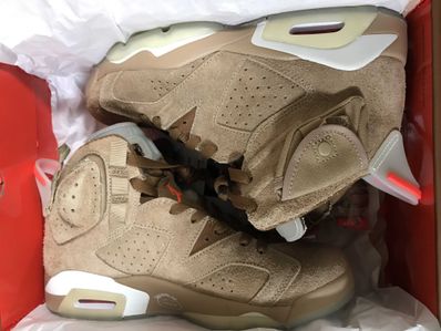 Travis Scott × Nike Air Jordan 6 "British Khaki"