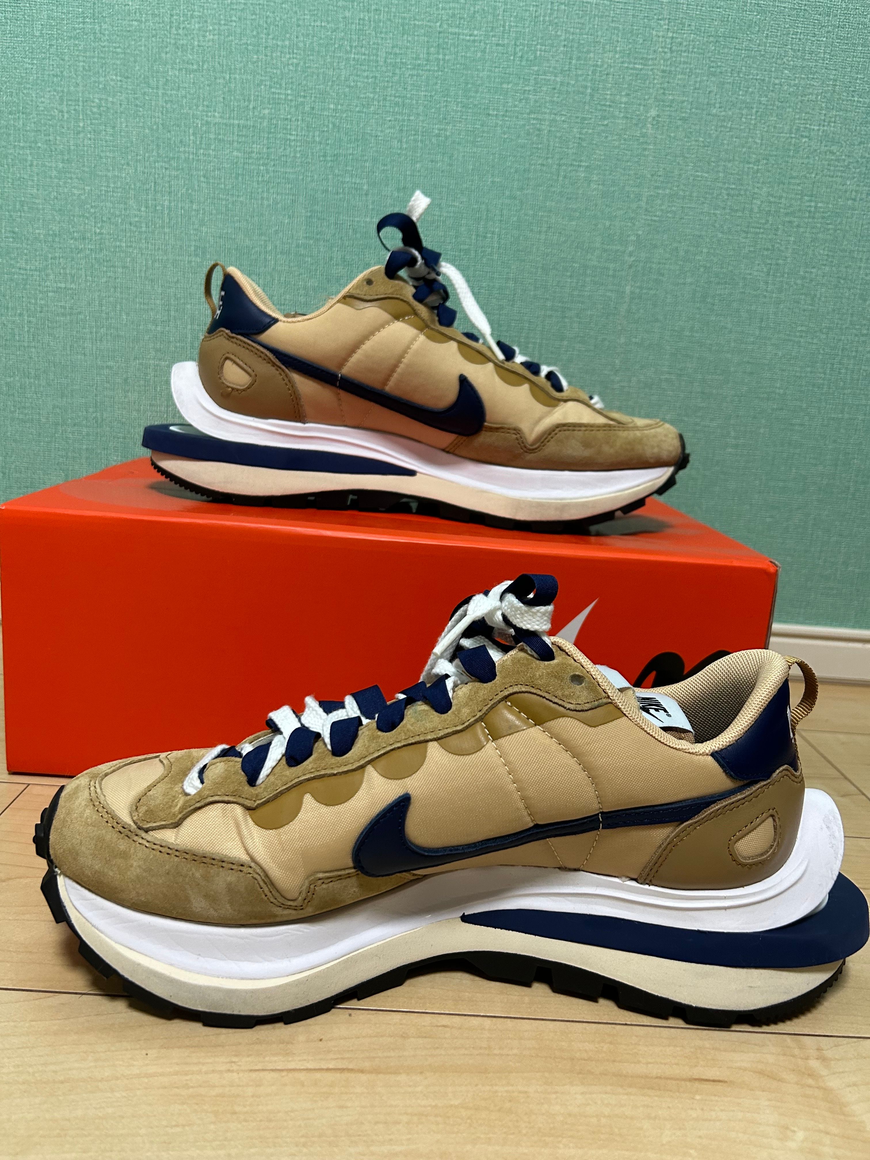 Sacai × Nike Vapor Waffle "Sesame And Blue Void"