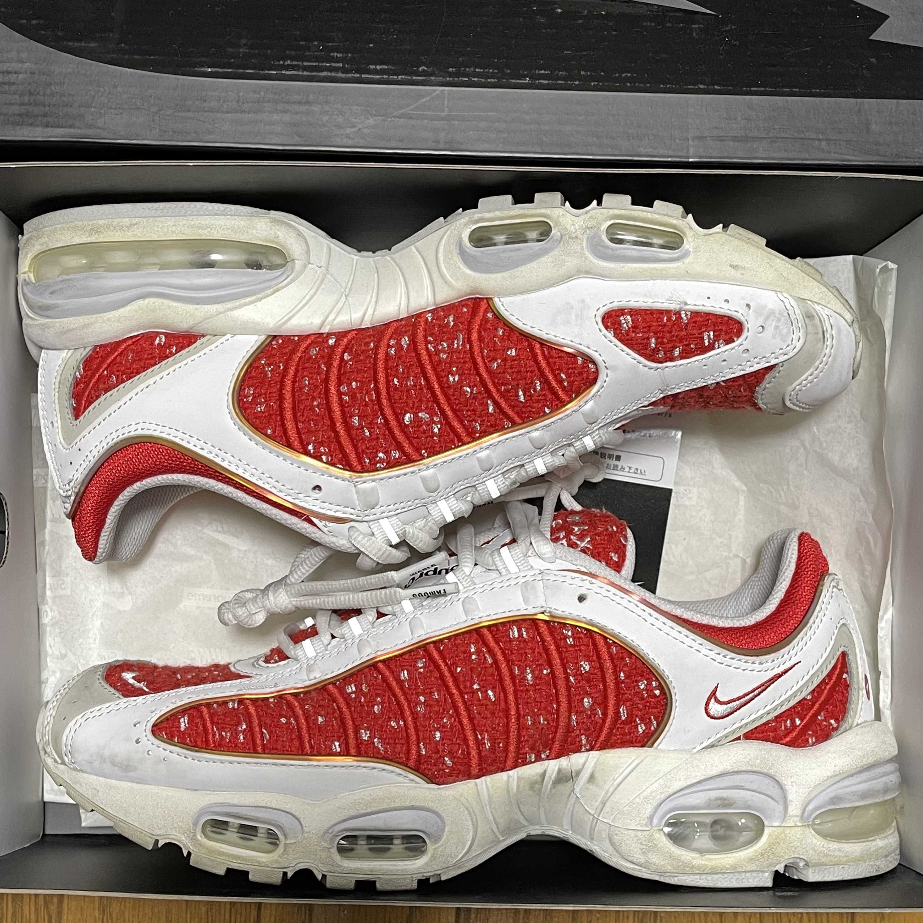 Supreme × Nike Air Max Tailwind 4 "Red"